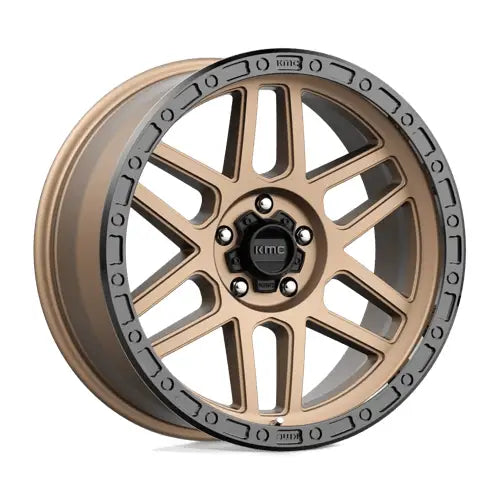 KMC KM544 MESA 20X9.0 5x127 ET0 CB71.5mm Matte Bronze W/