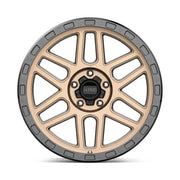 KMC KM544 MESA 20X9.0 5x127 ET0 CB71.5mm Matte Bronze W/