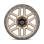 KMC KM544 MESA 20X9.0 6x139.7 ET0 CB106.1mm Matte Bronze W/