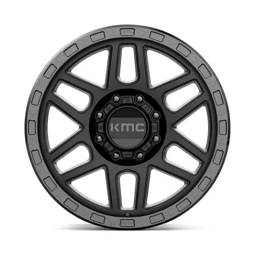 KMC KM544 MESA 20X9.0 8x165.1 ET18 CB125.1mm Satin Black W/