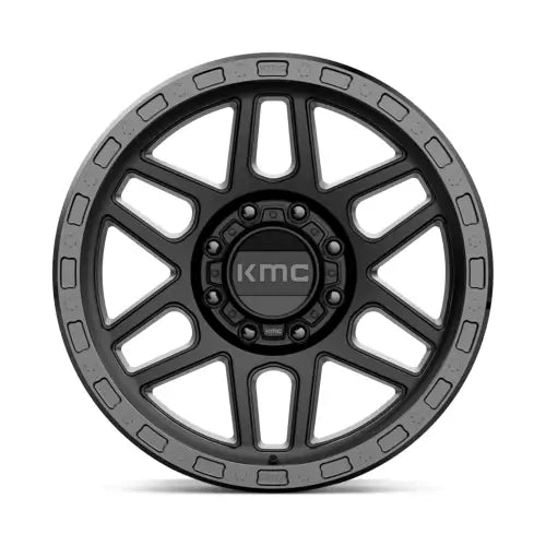 KMC KM544 MESA 20X9.0 8x170 ET0 CB125.1mm Satin Black W/