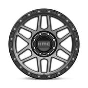 KMC KM544 MESA 20X9.0 8x180 ET0 CB124.2mm Satin Black W/