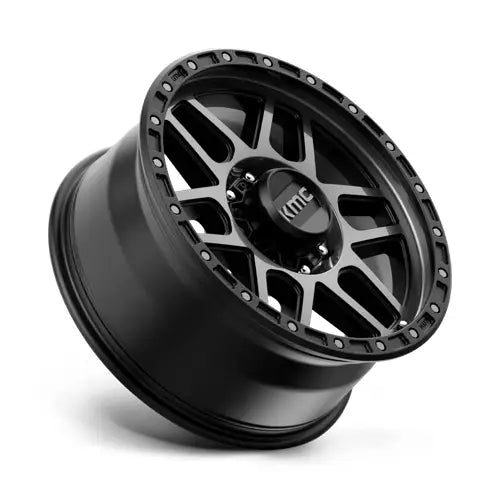 KMC KM544 MESA 20X9.0 8x180 ET0 CB124.2mm Satin Black W/