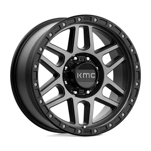KMC KM544 MESA 20X9.0 8x180 ET0 CB124.2mm Satin Black W/