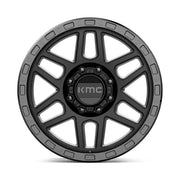KMC KM544 MESA 20X9.0 8x180 ET18 CB124.2mm Satin Black W/