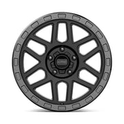 KMC KM544 MESA 17X8.5 5x127 ET0 CB71.5mm Satin Black W/