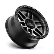 KMC KM544 MESA 17X8.5 6x135 ET0 CB87.1mm Satin Black W/