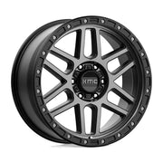 KMC KM544 MESA 17X8.5 6x139.7 ET0 CB106.1mm Satin Black W/
