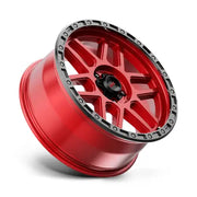 KMC KM544 MESA 17X9.0 5x127 ET18 CB71.5mm Candy Red W/
