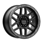 KMC KM544 MESA 17X9.0 6x139.7 ET18 CB106.1mm Satin Black W/
