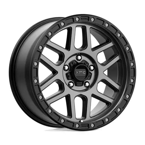 KMC KM544 MESA 18X9.0 5x127 ET18 CB71.5mm Satin Black W/