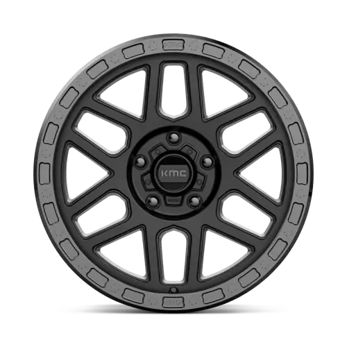 KMC KM544 MESA 18X9.0 5x150 ET25 CB110.1mm Satin Black W/