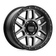 KMC KM544 MESA 18x9.0 6x114.3mm ET18 CB66.06mm Satin Black