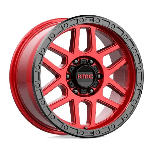KMC KM544 MESA 18X9.0 6x139.7 ET18 CB106.1mm Candy Red W/