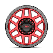 KMC KM544 MESA 18X9.0 8x180 ET18 CB124.2mm Candy Red W/