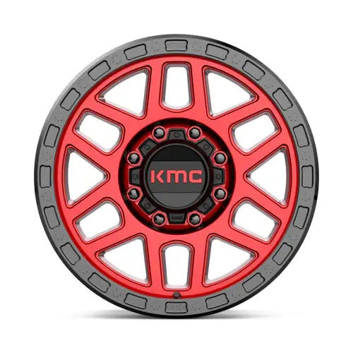 KMC KM544 MESA 18X9.0 8x180 ET18 CB124.2mm Candy Red W/