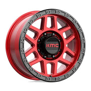 KMC KM544 MESA 18X9.0 8x180 ET18 CB124.2mm Candy Red W/