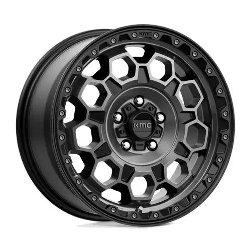 KMC KM545 TREK 17X9.0 5x127 ET0 CB71.5mm Satin Black W/
