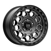 KMC KM545 TREK 17X9.0 5x127 ET18 CB71.5mm Satin Black W/