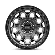 KMC KM545 TREK 17X9.0 5x127 ET18 CB71.5mm Satin Black W/