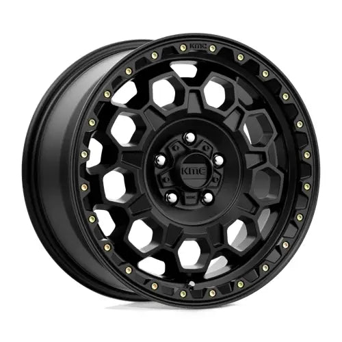 KMC KM545 TREK 17X9.0 5x127 ET-12 CB71.5mm Satin Black