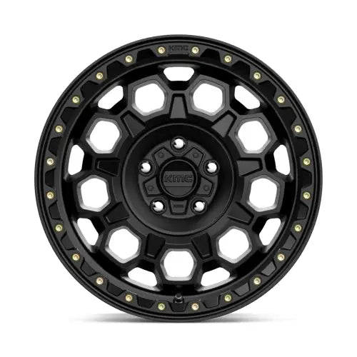 KMC KM545 TREK 17X9.0 5x127 ET-12 CB71.5mm Satin Black