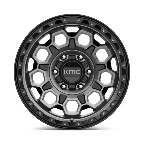KMC KM545 TREK 17X9.0 6x135 ET18 CB87.1mm Satin Black W/