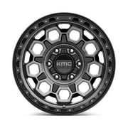 KMC KM545 TREK 17X9.0 6x114.3 ET18 CB66.06mm Satin Black W/