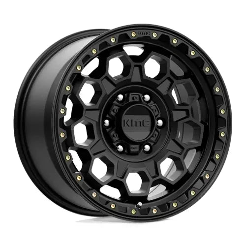 KMC KM545 TREK 17X9.0 6x114.3 ET18 CB66.06mm Satin Black
