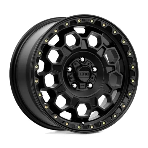 KMC KM545 TREK 17x9.0 6x139.7mm ET-12 CB106.1mm Satin Black