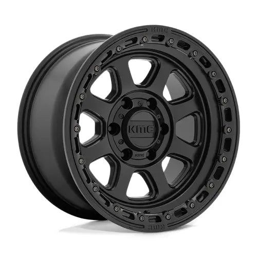 KMC KM548 CHASE 17X9.0 6x139.7 ET-12 CB106.1mm Satin Black