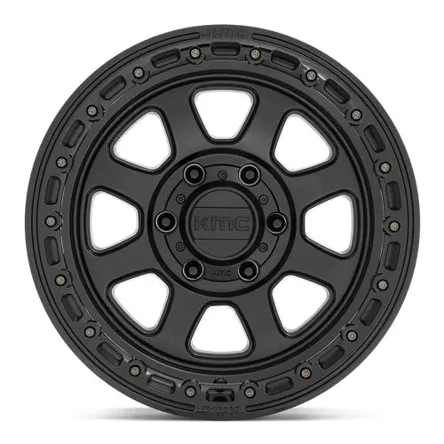 KMC KM548 CHASE 17X9.0 6x139.7 ET-12 CB106.1mm Satin Black