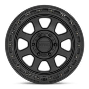 KMC KM548 CHASE 17X9.0 8x165.1 ET-12 CB125.1mm Satin Black