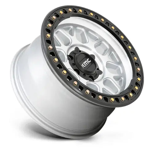 KMC KM549 GRS 18X8.5 5x127 ET0 CB71.5mm Machined W/ Satin