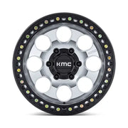 KMC KM550 RIOT SBL 17X8.5 5x127 ET10 CB71.5mm Machined W/
