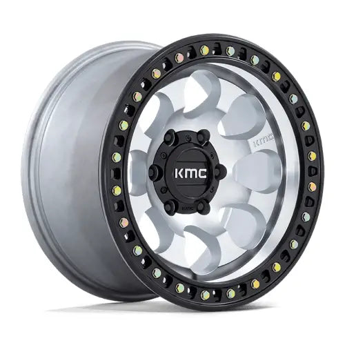 KMC KM550 RIOT SBL 17X8.5 5x127 ET10 CB71.5mm Machined W/