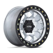 KMC KM550 RIOT SBL 17X9.0 5x127 ET-12 CB71.5mm Machined W/