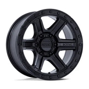 KMC KM551 OUTRUN 17X8.5 5x127 ET18 CB71.5mm Matte Black W/