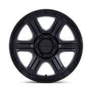 KMC KM551 OUTRUN 17X8.5 6x139.7 ET-10 CB106.1mm Matte Black