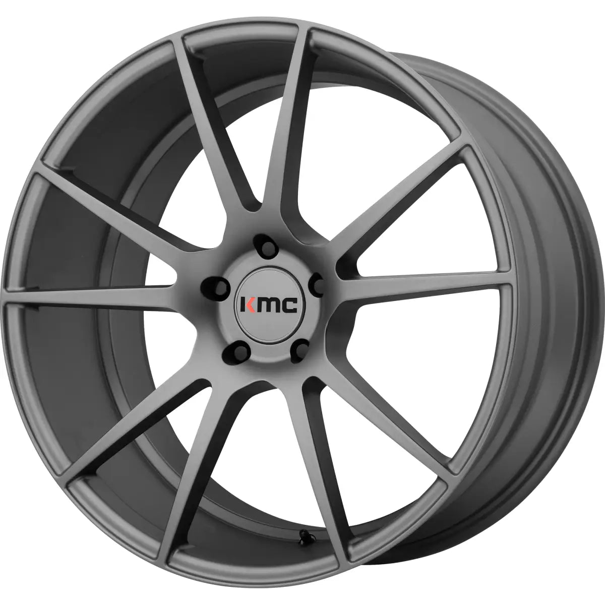 KMC KM709 FLUX 20X8.5 5x120 ET25 CB74.1mm Charcoal