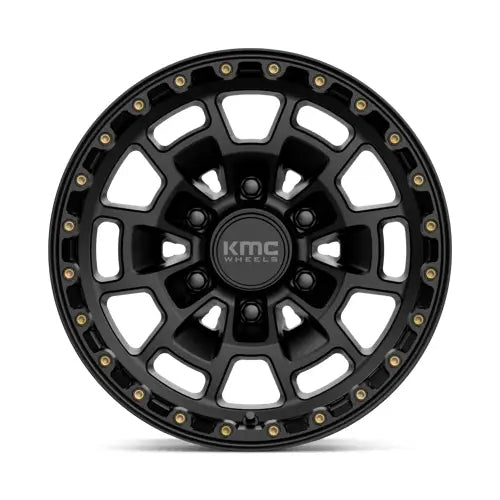 KMC KM718 SUMMIT 16X8.0 6x139.7 ET0 CB106.1mm Satin Black