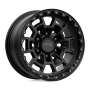 KMC KM718 SUMMIT 16X8.0 6x139.7 ET0 CB106.1mm Satin Black