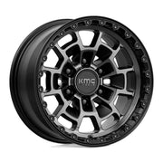 KMC KM718 SUMMIT 17x8.5 6x135mm ET0 CB87.1mm Satin Black