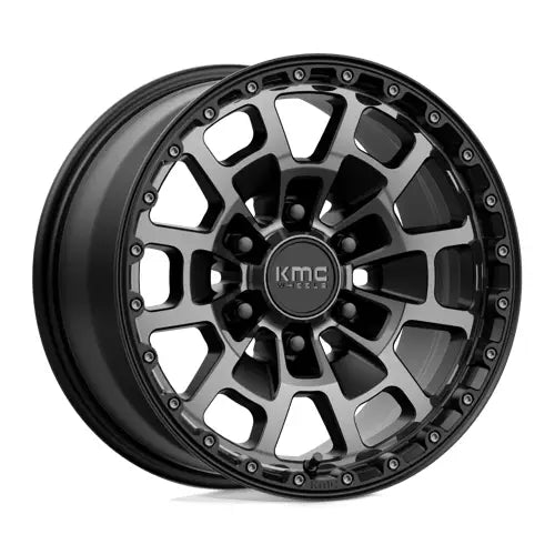 KMC KM718 SUMMIT 17x8.5 6x135mm ET18 CB87.1mm Satin Black