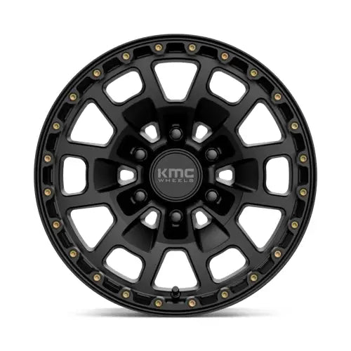 KMC KM718 SUMMIT 17X8.5 6x139.7 ET18 CB106.1mm Satin Black