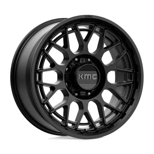 KMC KM722 TECHNIC 20X9.0 8x165.1 ET18 CB125.1mm Satin Black