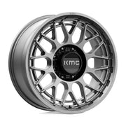 KMC KM722 TECHNIC 20X9.0 8x180 ET18 CB124.2mm Anthracite