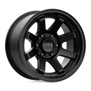 KMC KM723 TRAIL 17X9.0 6x139.7 ET-12 CB106.1mm Satin Black