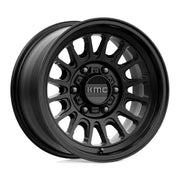 KMC KM724 IMPACT OL 17X8.5 5x127 ET0 CB71.5mm Satin Black
