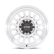 KMC KM724 IMPACT OL 17X8.5 6x139.7 ET0 CB106.1mm Silver